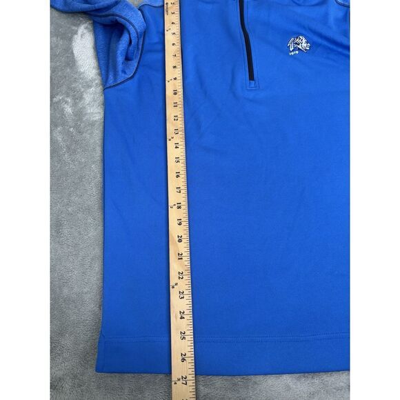 FootJoy 1/4 Zip Golf Pullover Jacket Men's Size Medium Blue - Picture 11 of 11